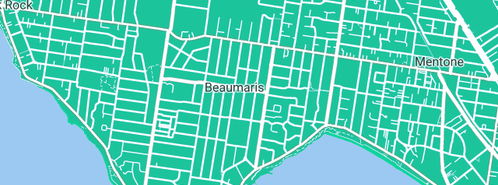 Map showing the location of Plumb 247 in Beaumaris, VIC 3193