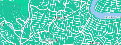 Map showing the location of Jim's Plumbing Indooroopilly in Taringa, QLD 4068