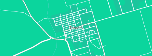 Map showing the location of Taroom Tennis Club Inc in Taroom, QLD 4420