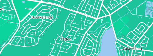 Map showing the location of Leman Plumbing in Tatton, NSW 2650