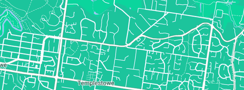 Map showing the location of Diligent home maintenance in Templestowe, VIC 3106