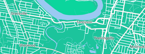 Map showing the location of Banner Plumbing in Tennyson, QLD 4105