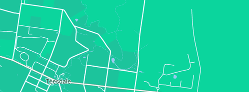 Map showing the location of Jeremy Holmes Plumbing in Teesdale, VIC 3328