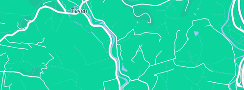 Map showing the location of Murphy in Teven, NSW 2478