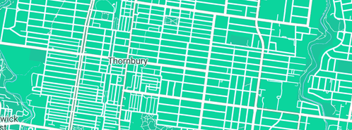 Map showing the location of Greenstream Sustainable Plumbing in Thornbury, VIC 3071