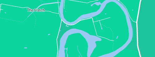 Map showing the location of Grizzly Plumbing in The Hatch, NSW 2444