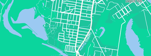 Map showing the location of Hales Plumbing & Roofing Rockhampton in The Range, QLD 4700