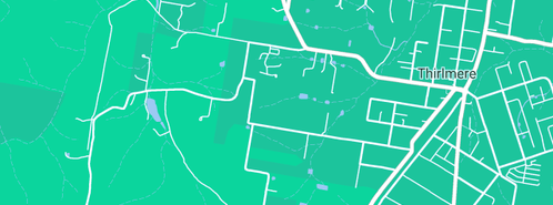 Map showing the location of Roddo Plumbing Pty Ltd in Thirlmere, NSW 2572