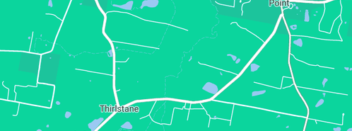 Map showing the location of Nuflow Devonport Pty. Ltd in Thirlstane, TAS 7307