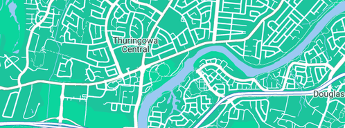 Map showing the location of Fortini Earthmoving Contractors in Thuringowa Central, QLD 4817