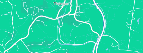 Map showing the location of Aquius in Tintenbar, NSW 2478