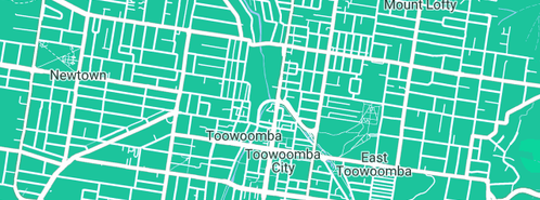 Map showing the location of Lightn Plumbing in Toowoomba, QLD 4350