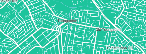 Map showing the location of Hamish Pedersen Plumbing in Toongabbie, NSW 2146