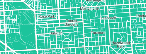 Map showing the location of David Fallon Plumbing in Toorak Gardens, SA 5065