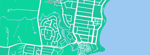 Map showing the location of Leaktec Victoria Pty Ltd in Torquay, VIC 3228