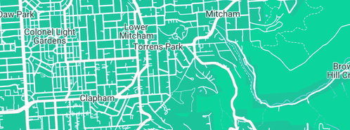 Map showing the location of Adam Connley Plumbing in Torrens Park, SA 5062