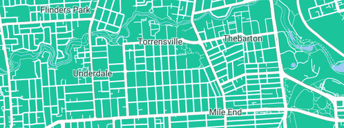 Map showing the location of Ecoplus in Torrensville, SA 5031