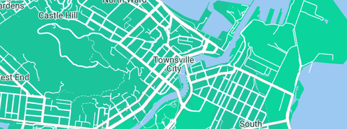 Map showing the location of All Plumbing Solutions (NQ) in Townsville City, QLD 4810