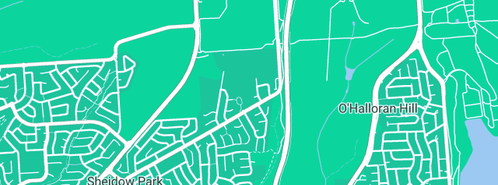 Map showing the location of Oliver Mark A Plumbing & Gas in Trott Park, SA 5158