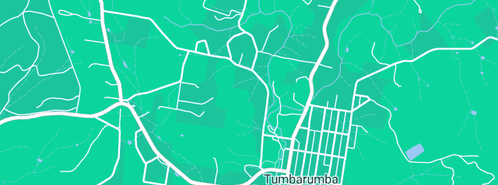 Map showing the location of Perry Plumbing & Bathrooms in Tumbarumba, NSW 2653