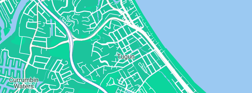 Map showing the location of Connell Michael Plumbing in Tugun, QLD 4224