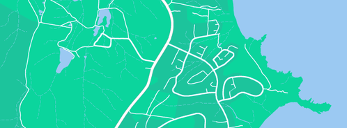 Map showing the location of Eco Design Plumbing in Tura Beach, NSW 2548