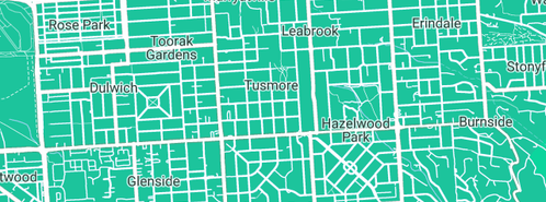 Map showing the location of Briset Pty Ltd in Tusmore, SA 5065