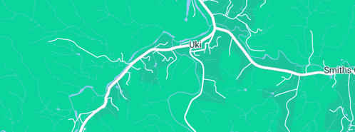 Map showing the location of Daly M J in Uki, NSW 2484