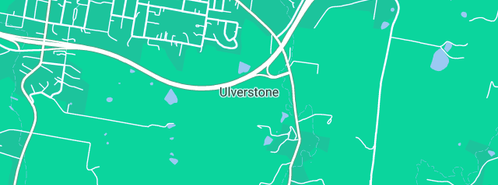 Map showing the location of Kiely Plumbing in Ulverstone, TAS 7315