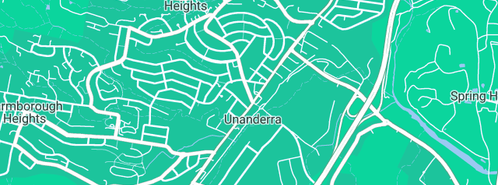 Map showing the location of Ivic Plumbing Services in Unanderra, NSW 2526