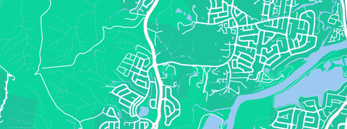 Map showing the location of Never Fail Plumbings Services in Upper Coomera, QLD 4209