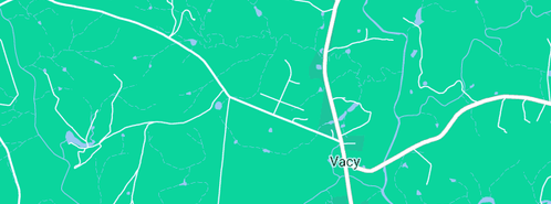 Map showing the location of MK Maslen Plumbing in Vacy, NSW 2421