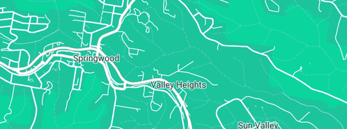 Map showing the location of P E & G M Plumbing in Valley Heights, NSW 2777