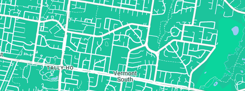 Map showing the location of Transcend Plumbing & Gasfitting in Vermont South, VIC 3133