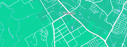 Map showing the location of Optimised Plumbing Services in Vineyard, NSW 2765