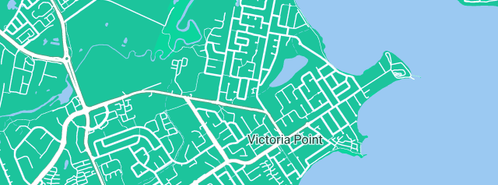 Map showing the location of Moseley Plumbing in Victoria Point, QLD 4165