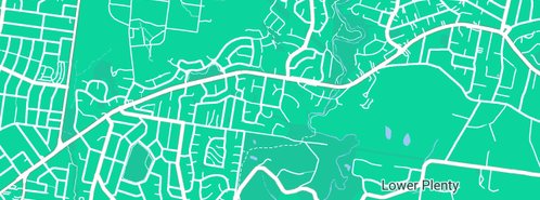 Map showing the location of Mcgeary & Sons Pty Ltd in Viewbank, VIC 3084