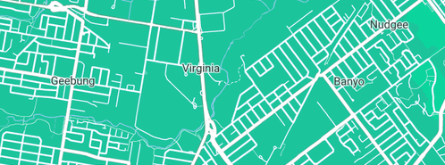 Map showing the location of Backflow Testing in Virginia, QLD 4014