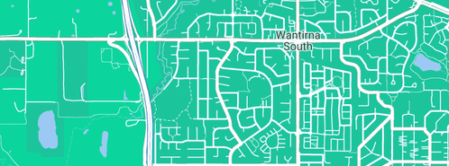 Map showing the location of Mackie D A & K J Plumbing Pty Ltd in Wantirna South, VIC 3152