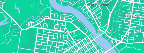 Map showing the location of Bartlem construction Services Pty Ltd in Wandal, QLD 4700