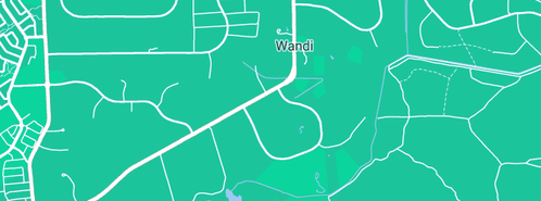 Map showing the location of Coogee Plumbing Services in Wandi, WA 6167