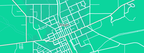 Map showing the location of Boral Energy in Wagin, WA 6315