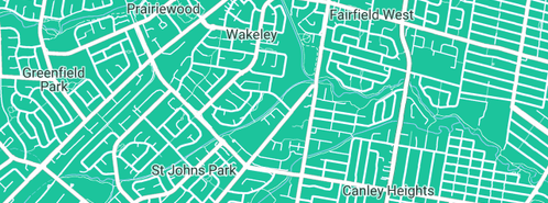 Map showing the location of Dr Plunger Plumbing in Wakeley, NSW 2176