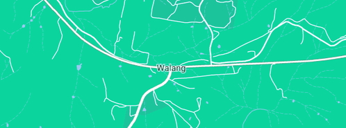 Map showing the location of Econocycle in Walang, NSW 2795