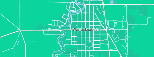 Map showing the location of McGrath's Plumbing Service in Warracknabeal, VIC 3393