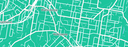 Map showing the location of Scott Darling Plumbing Services in Warrawee, NSW 2074