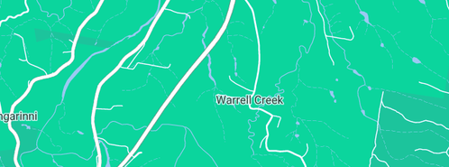 Map showing the location of Nambucca Valley Plumbing in Warrell Creek, NSW 2447