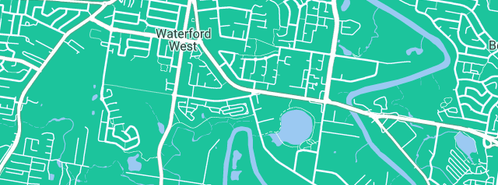 Map showing the location of Brisy to GC Plumbing and Gasfitting in Waterford West, QLD 4133