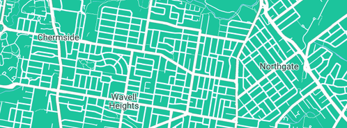 Map showing the location of Gk Oreilly in Wavell Heights North, QLD 4012