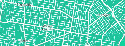 Map showing the location of Treble Plumbing in Wavell Heights, QLD 4012